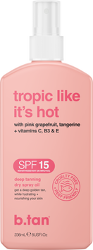 Масло спрей для загара Tropic Like It's Hot SPF 15 b.tan 236 ml 1018 фото