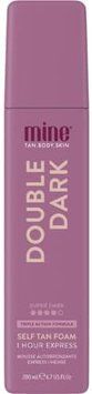 Мусс для автозагара Mine DOUBLE DARK средний уровень 200 мл 1124 фото